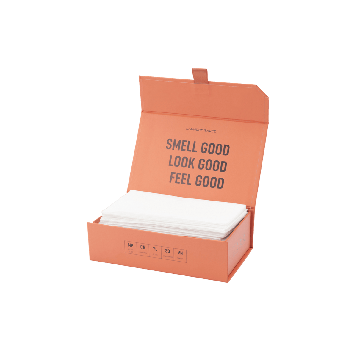 Luxury scented dryer sheets