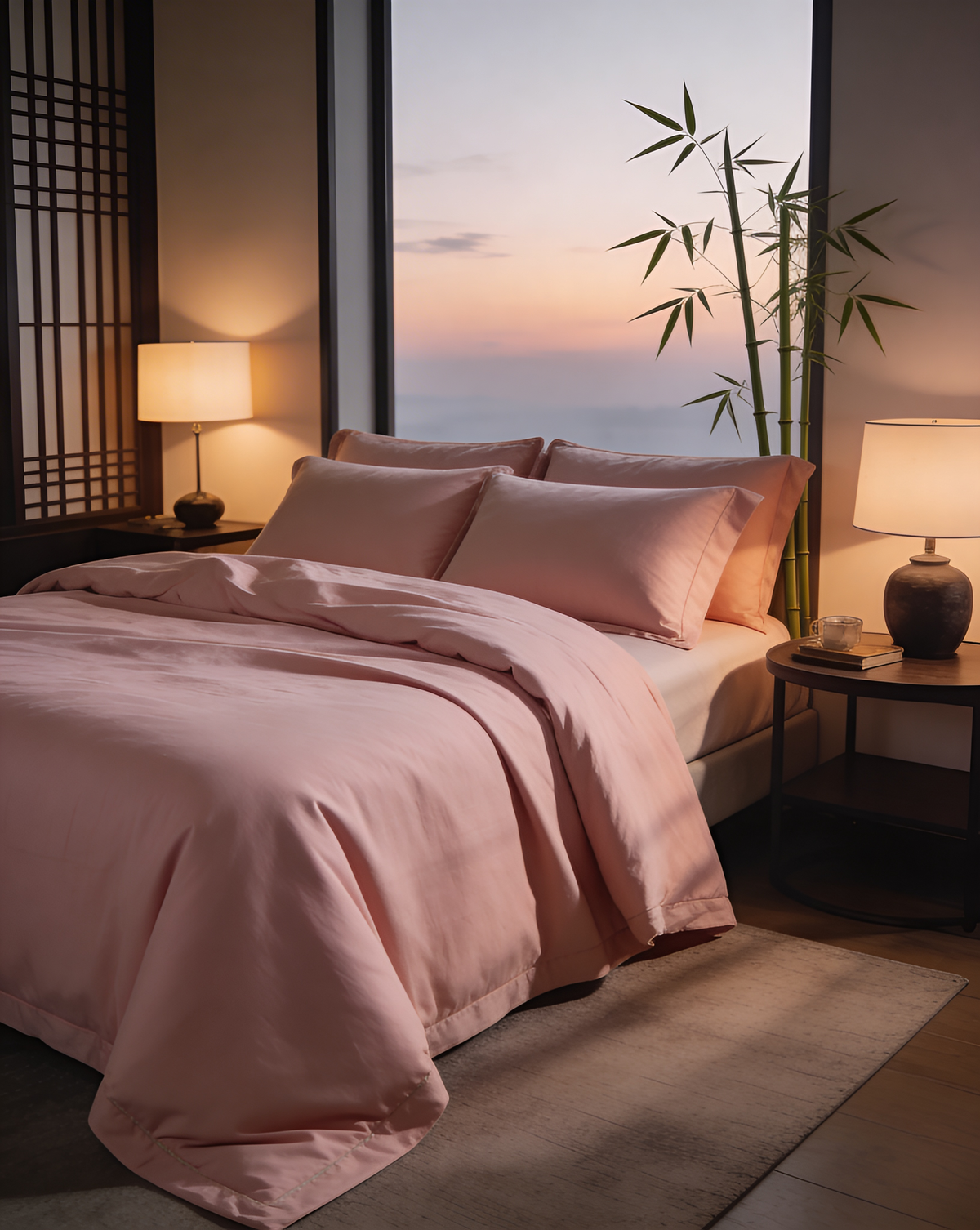 Bamboo viscose sheets set (set of 4)