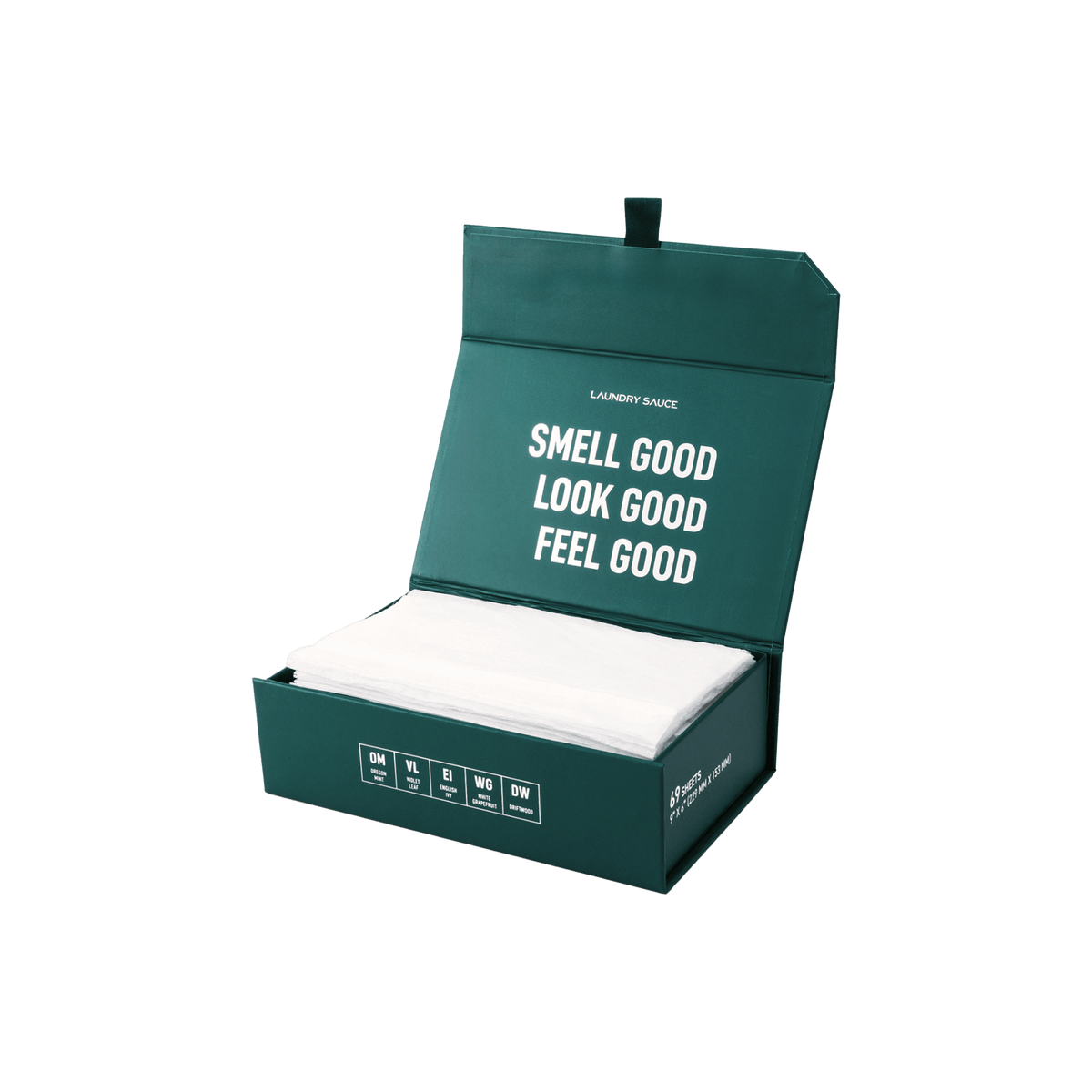 Luxury scented dryer sheets