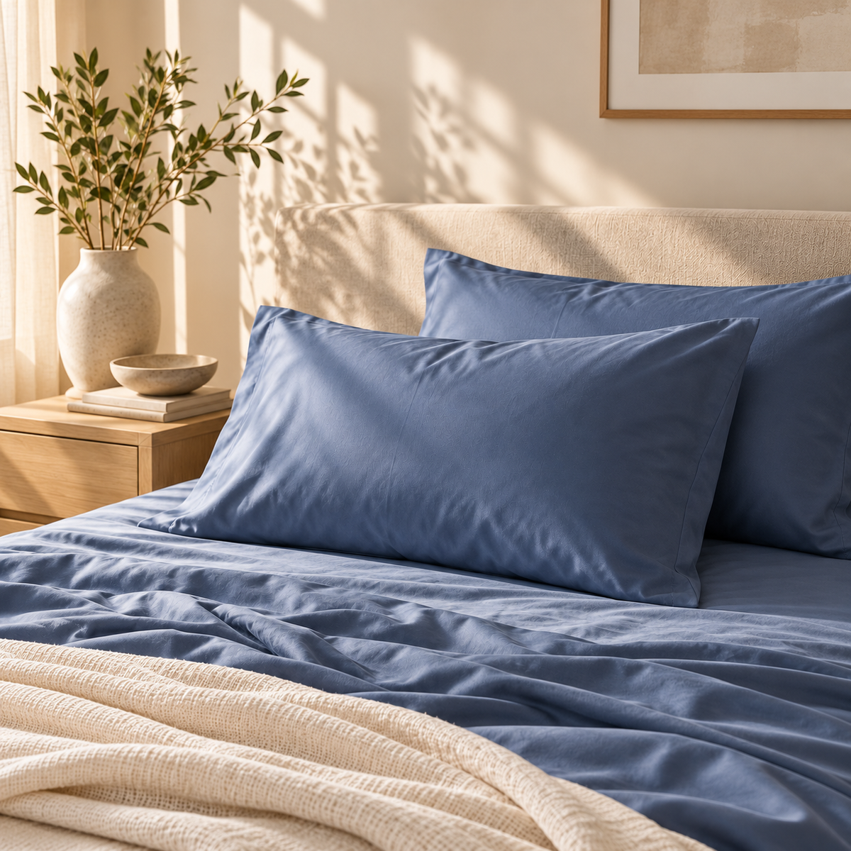 Bamboo viscose pillowcase (set of 2)