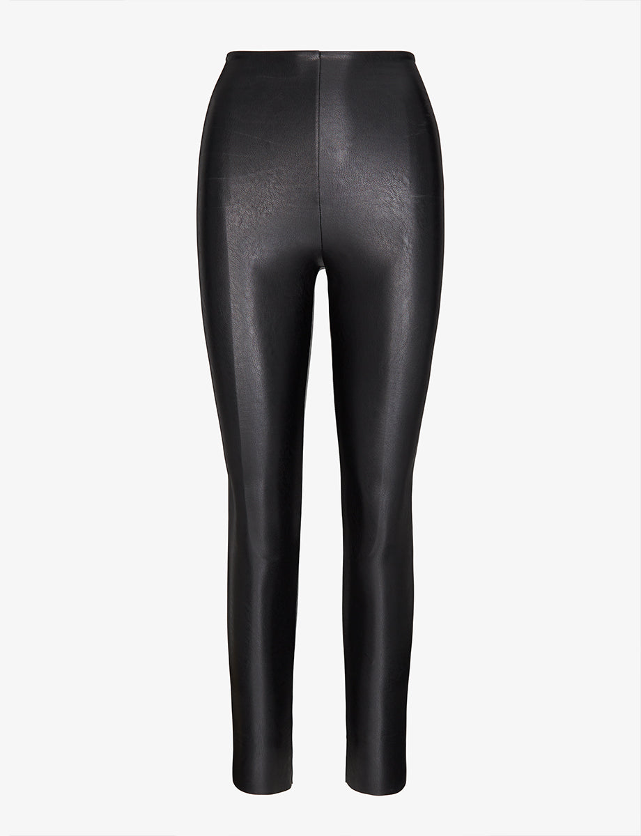 Commando Faux Leather Leggings with Perfect Control — detail