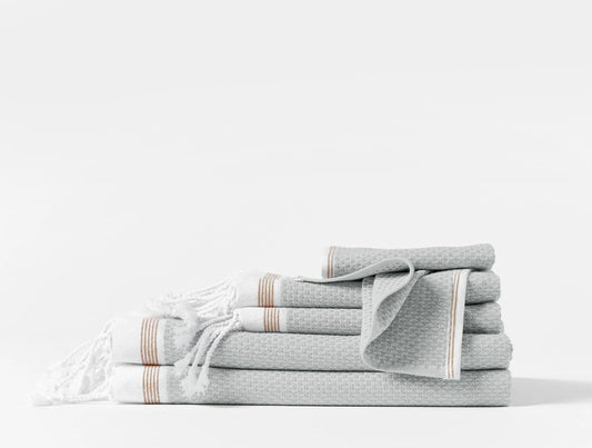 Coyuchi Mediterranean Organic Towel Set