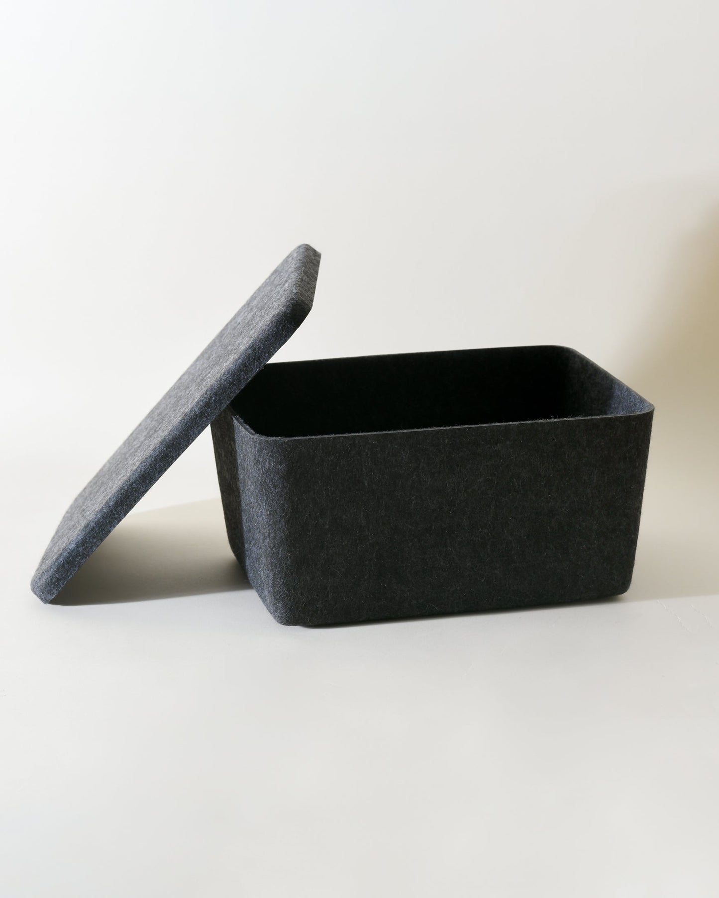 Wide Sculpted Storage Tray | Lid for Wide Sculpted Bin | Home Organizer