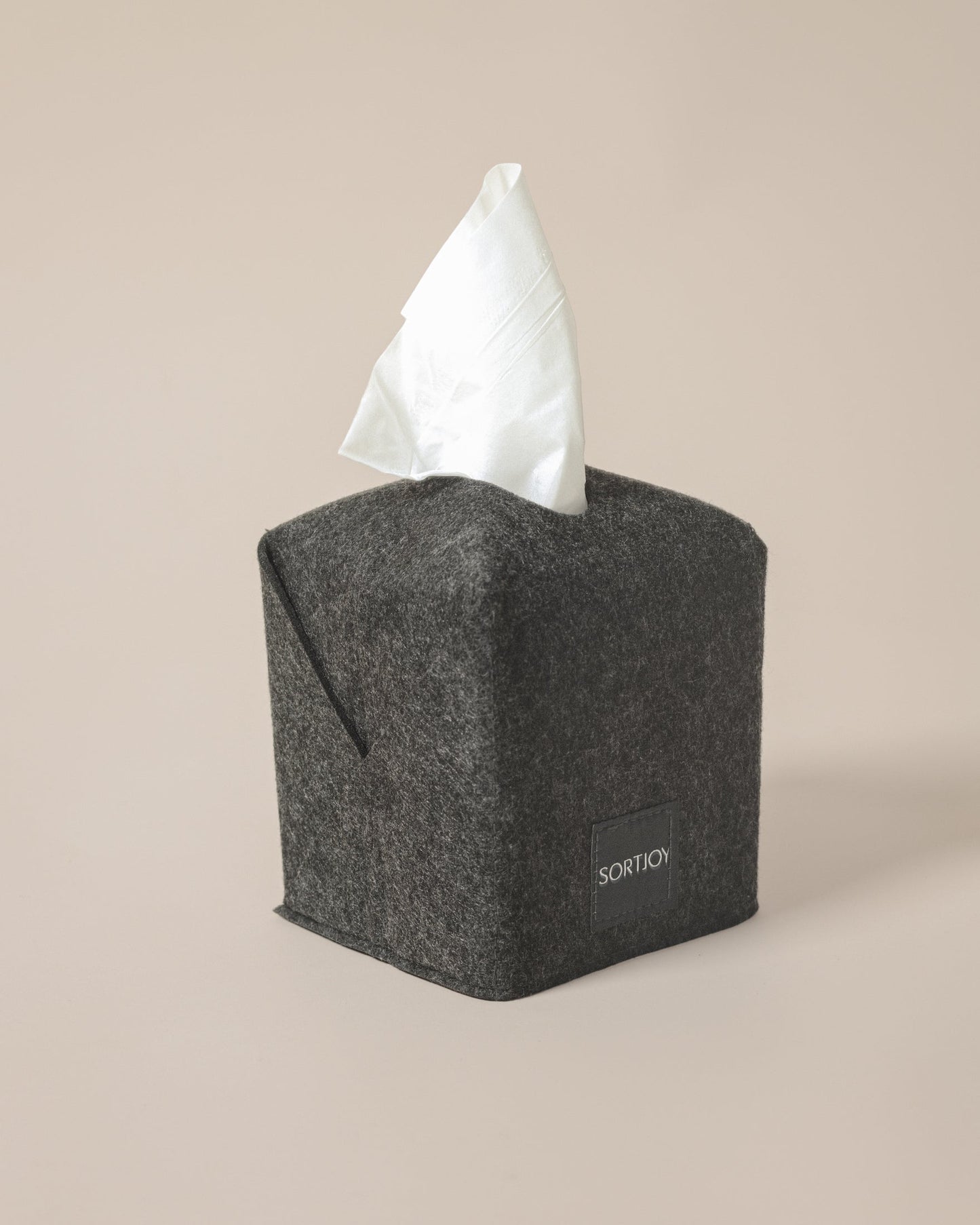 Felt Tissue Box Cover | Decorative Tissue Box Holder for Home & Office