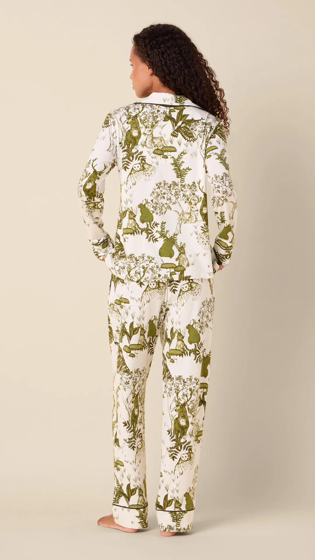 Woodside Pima Knit Long Pajama Set | The Cat’s Pajamas