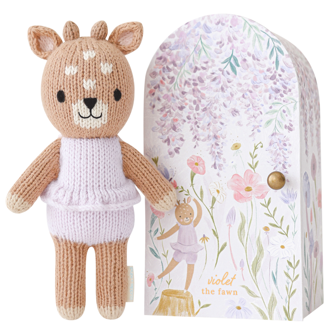 Violet the Fawn | 6 in. | Cuddle + Kind
