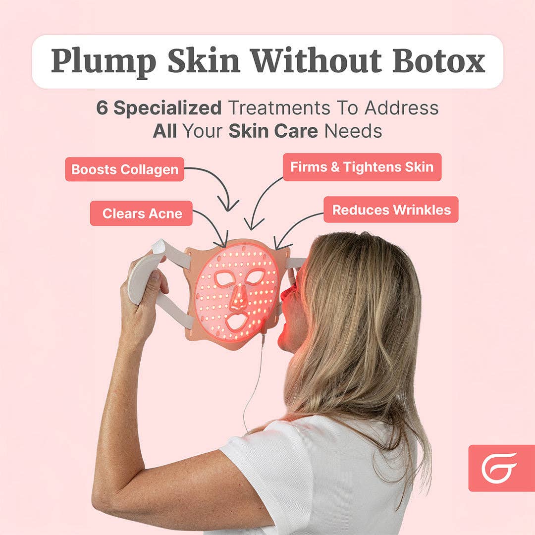 Groomie Hers - GlowUp™ LED Light Therapy Face Mask