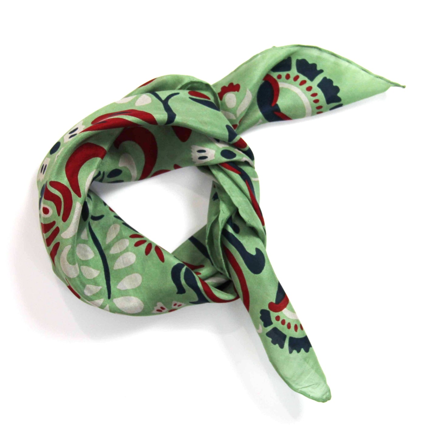 Yulia Feet Mini Silk Scarf | Les Belles Vagabondes