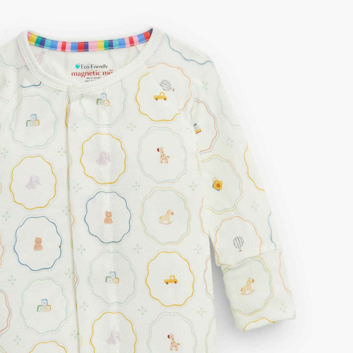 Nursery magic cream modal conv coverall