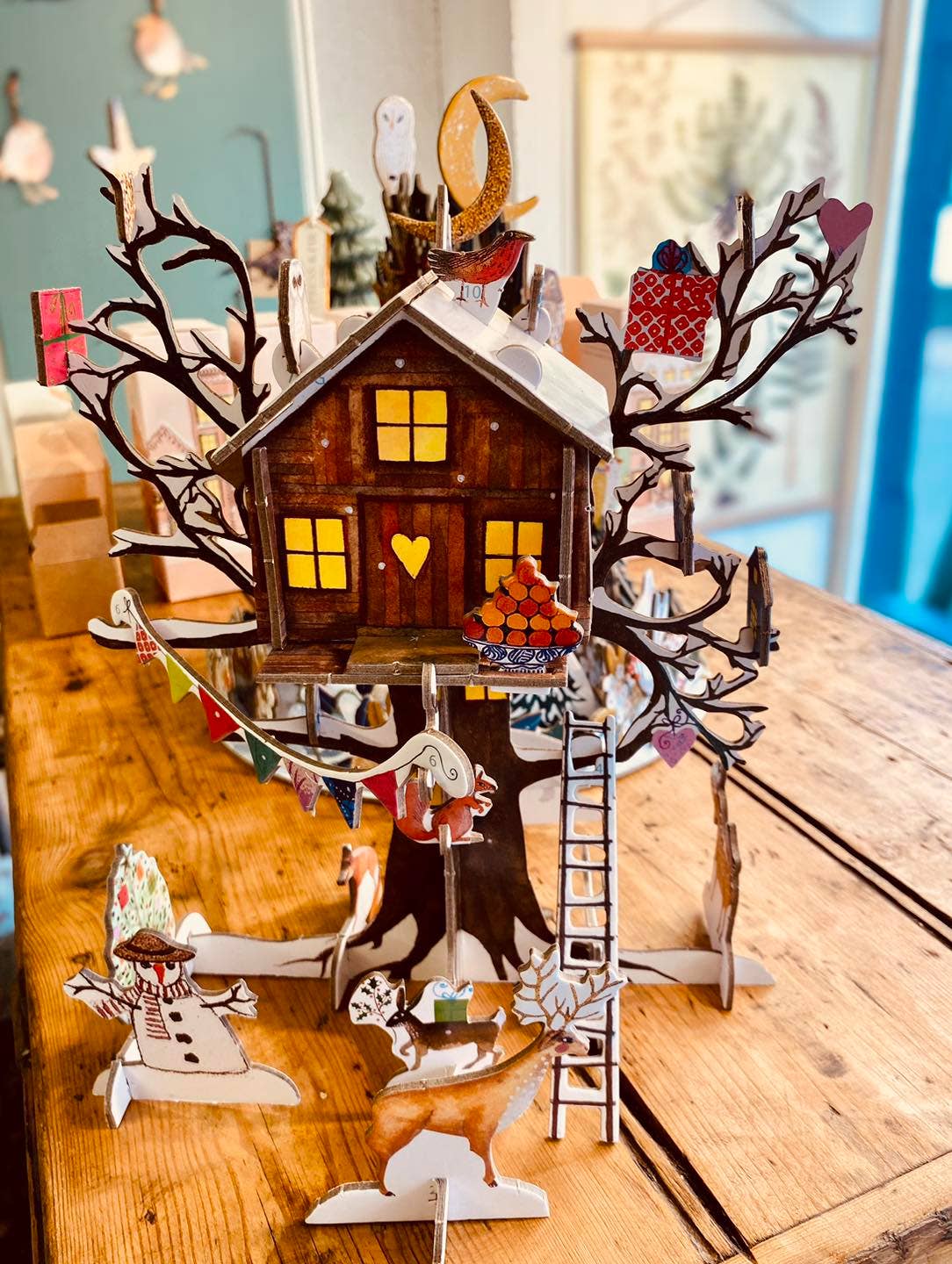 Christmas treehouse pop & slot 3d advent  - pop 110