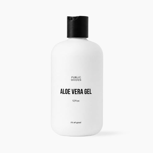 Organic aloe vera gel