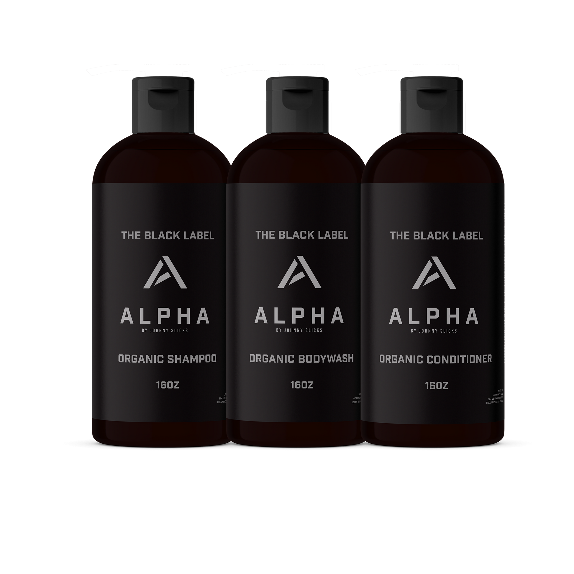 Black label shower set