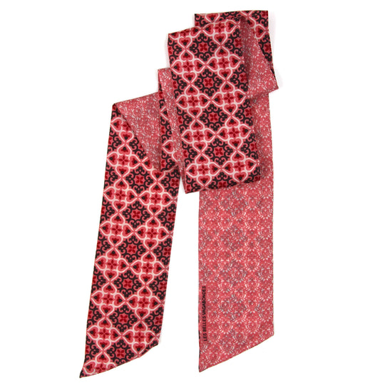 Florence Brown Silk Headband | Les Belles Vagabondes