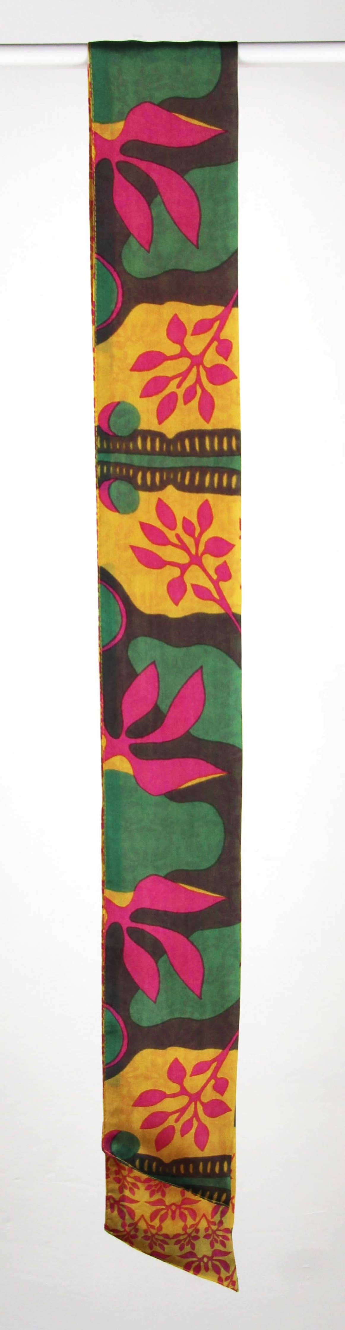 Ivy Fuchsia Silk Headband | Les Belles Vagabondes