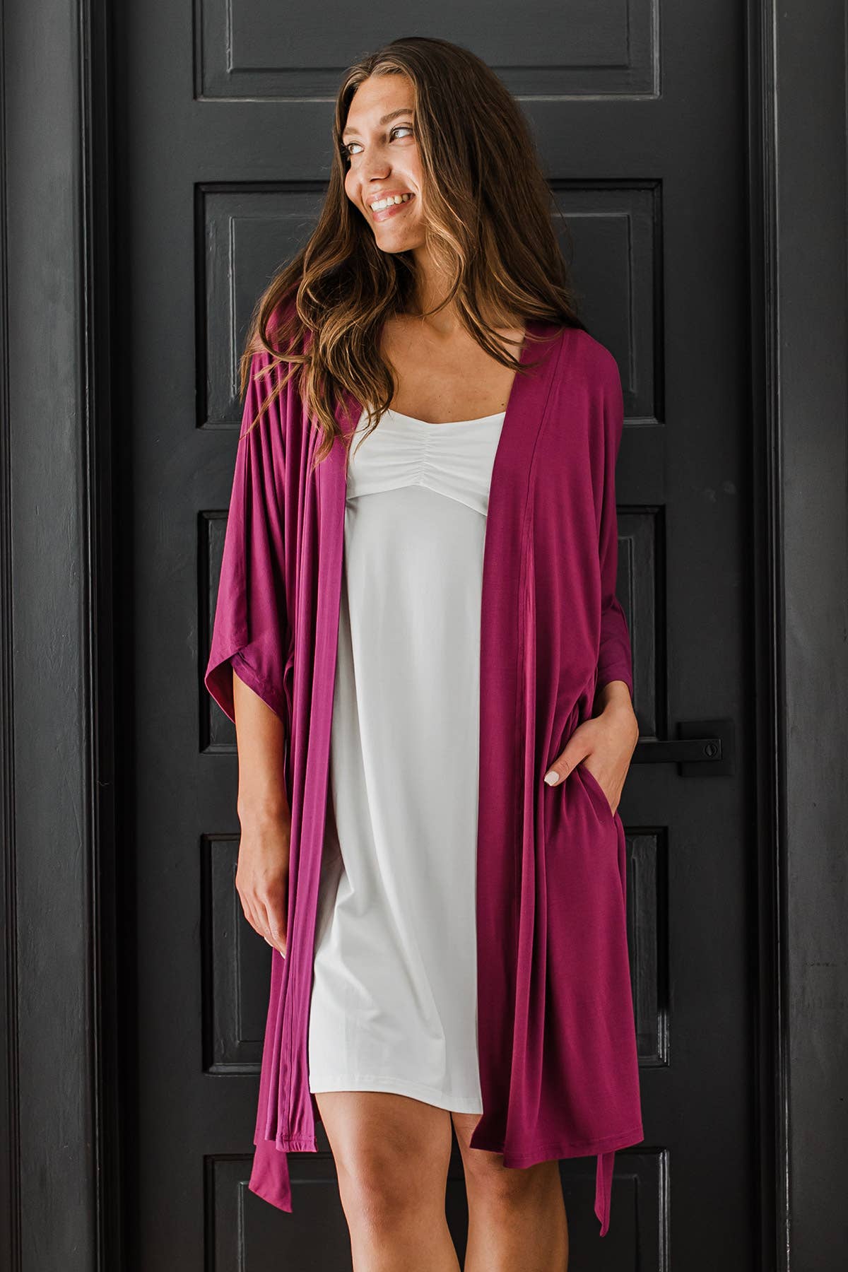 Cleo Babydoll Bamboo Nightgown | Yala