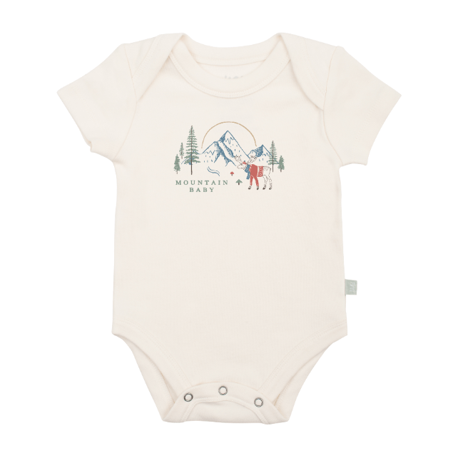 Mountain Baby Organic Bodysuit | Sun Valley