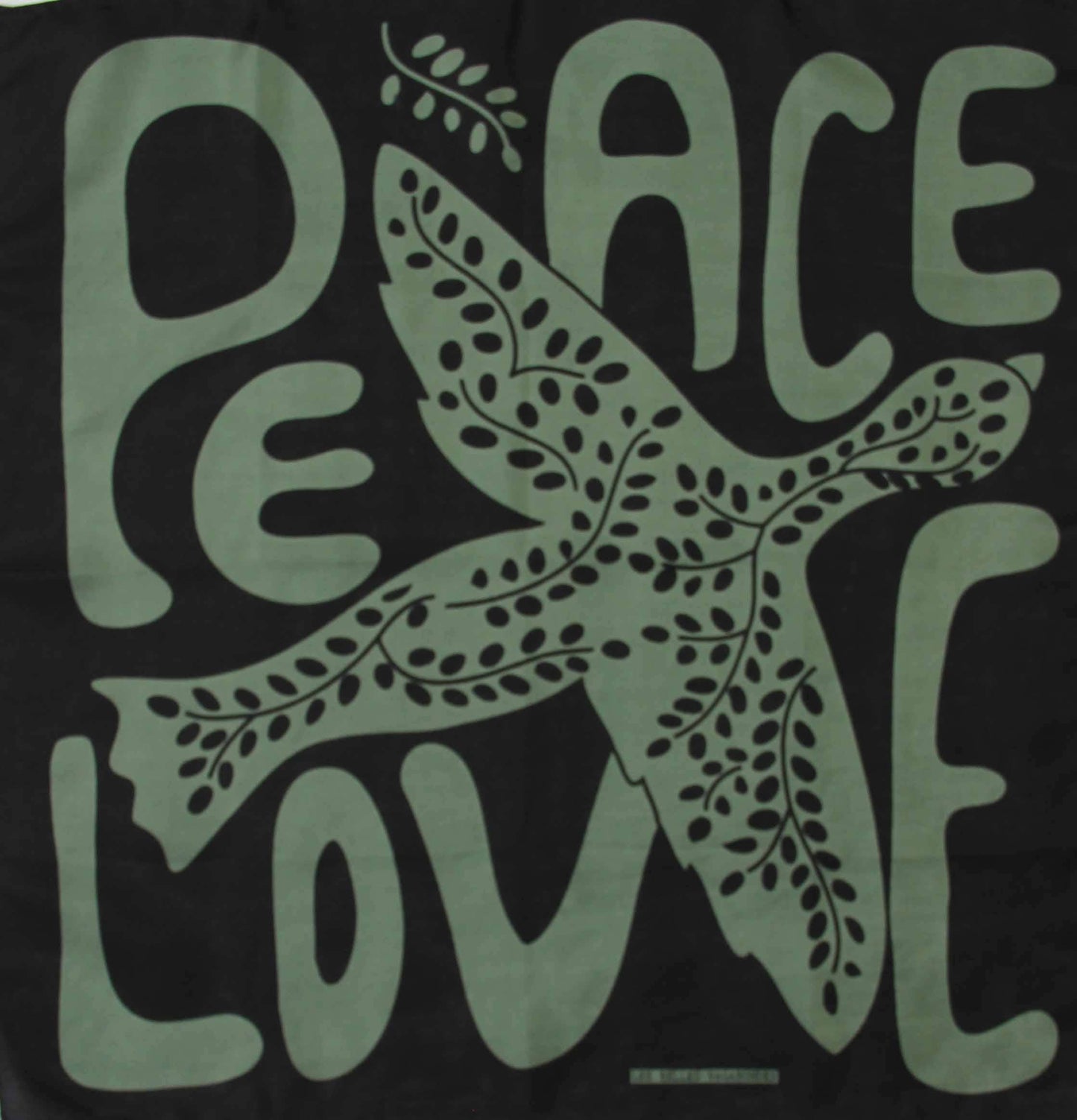 Mini Peace and Love Khaki | Les Belles Vagabondes