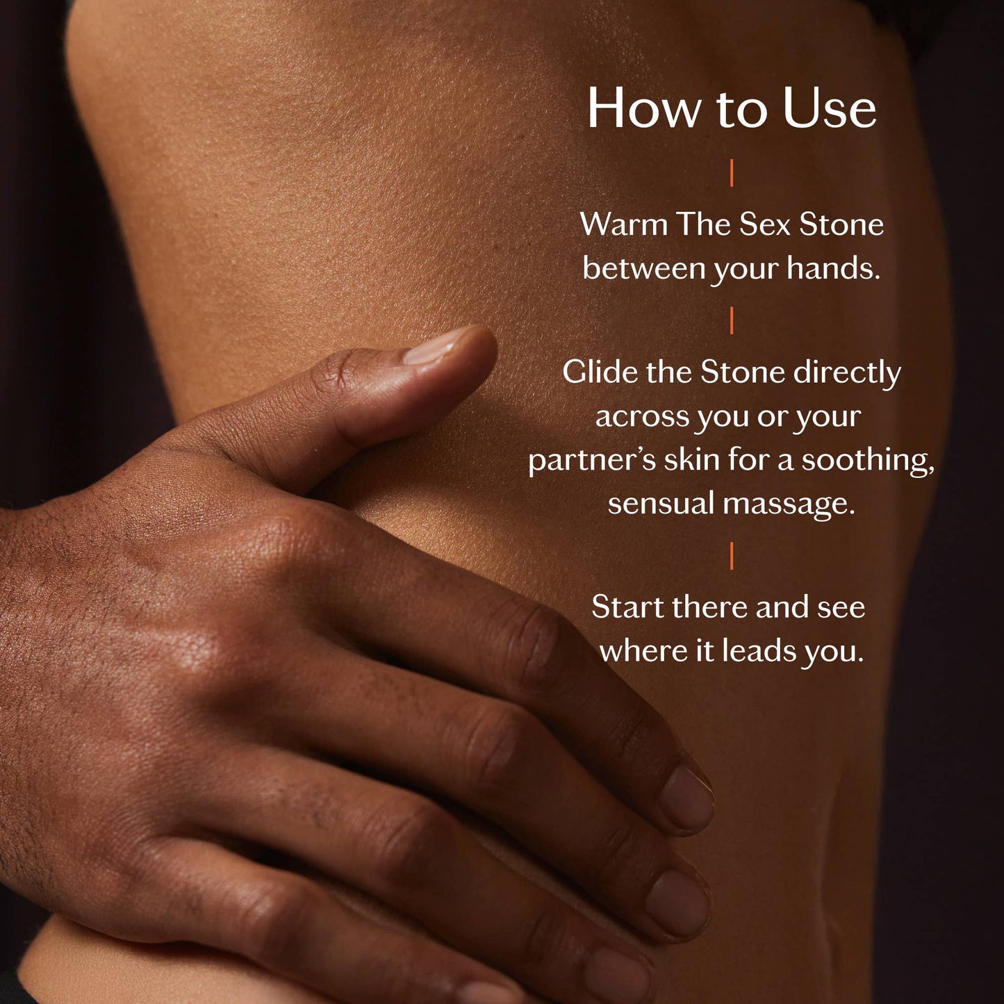 Sex Stone | Sensual Massage Bar & Intimacy Oil | Kate McLeod