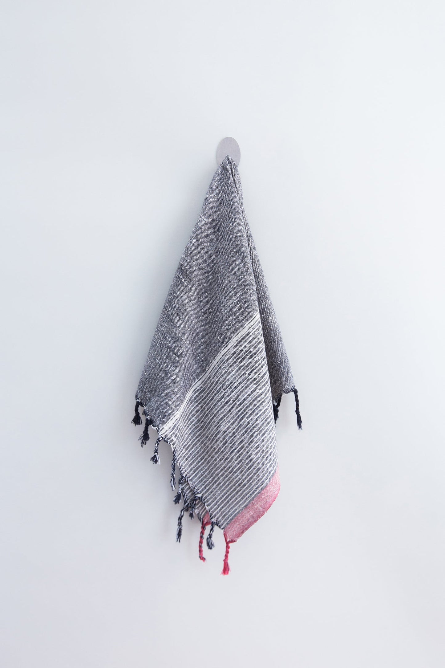 Charcoal Tribeca Hand Towel | Home & Loft
