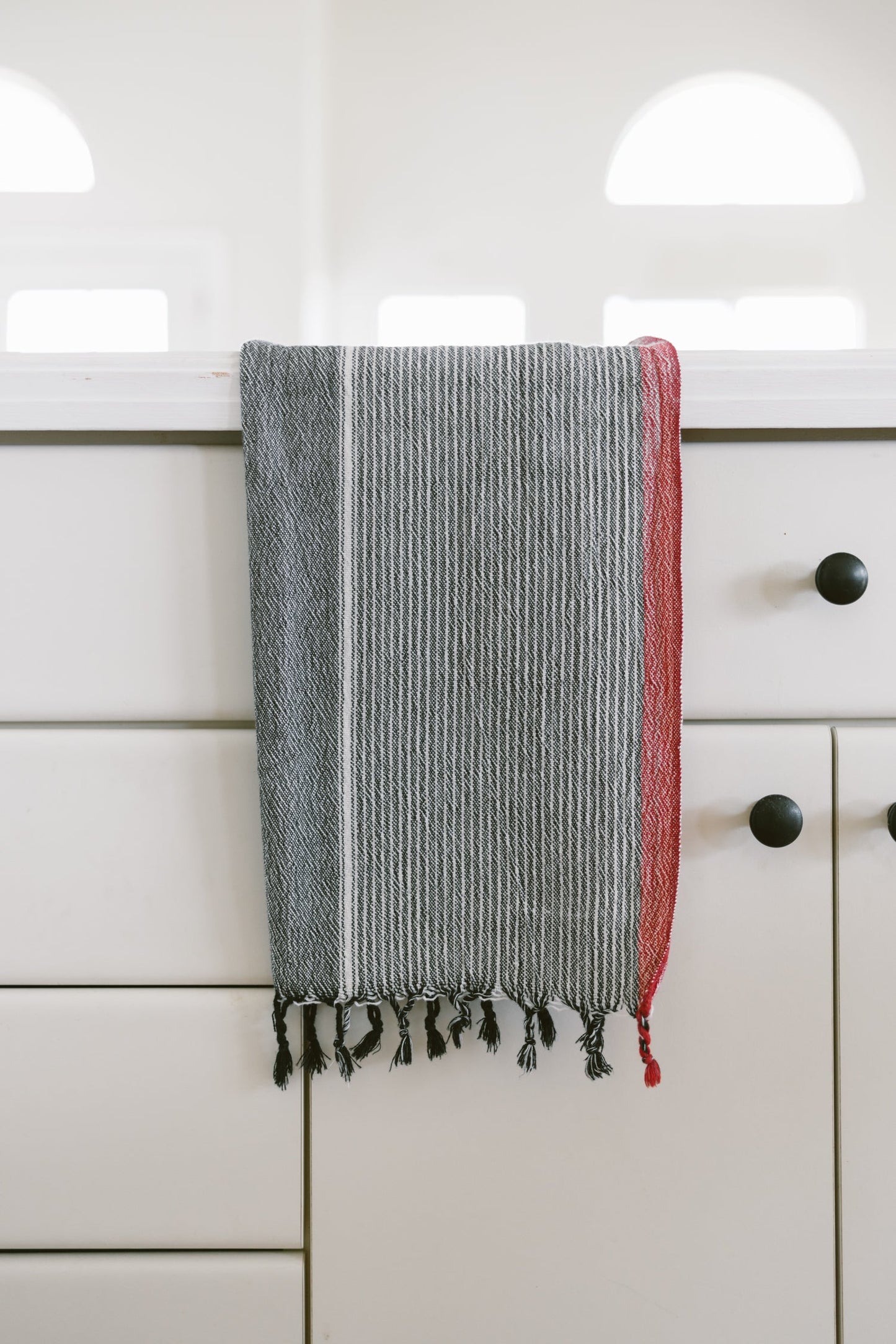 Charcoal Tribeca Hand Towel | Home & Loft