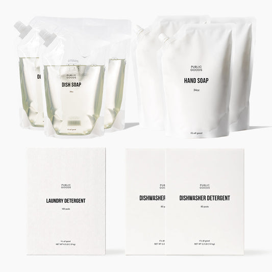 Cleaning refill set (3 month supply)