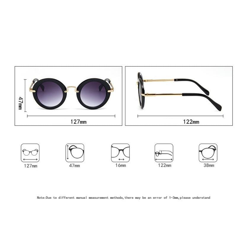 Polarized Round Kids' Sunglasses (UV400) | Stevvex