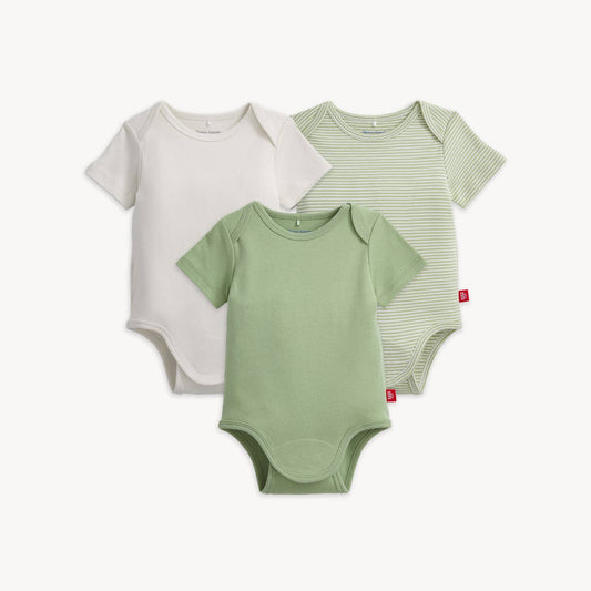 Organic Cotton Bodysuit 3-Pack | Magnetic Me