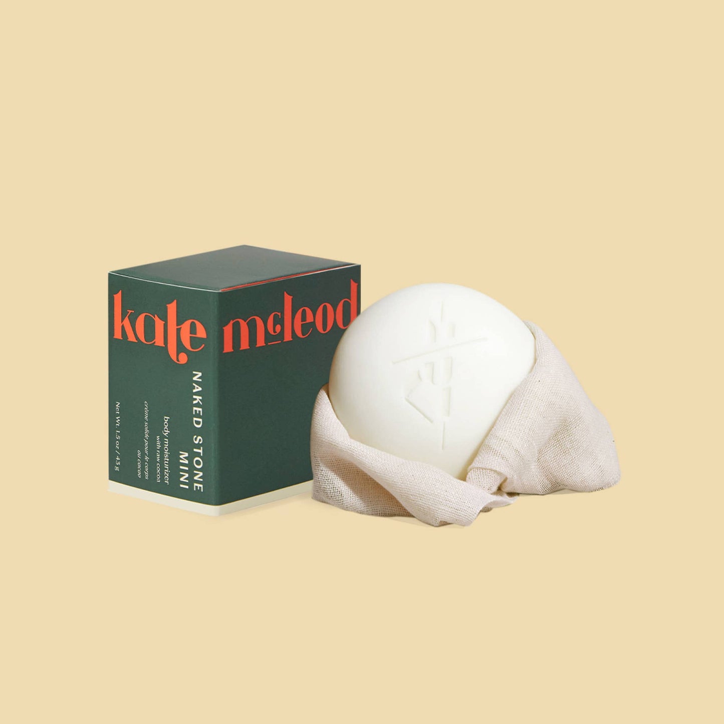 Naked Stone | Deep Moisturizing Lotion Bar | Kate McLeod