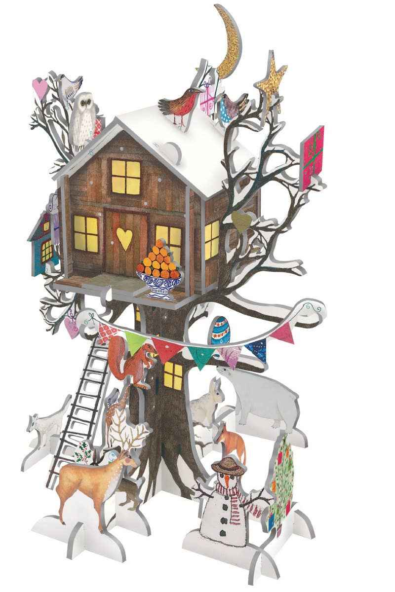 Christmas treehouse pop & slot 3d advent  - pop 110
