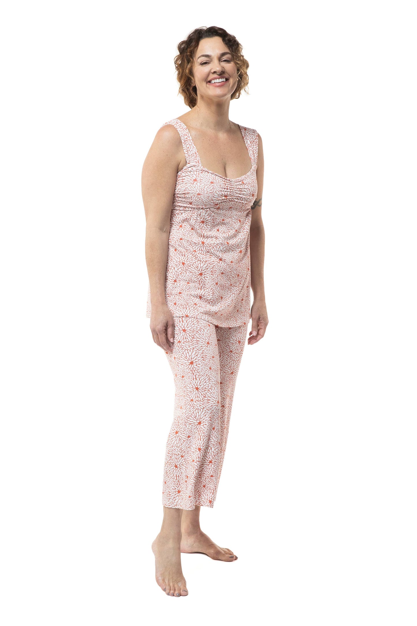 Cleo Babydoll Bamboo Pajama Set | Yala