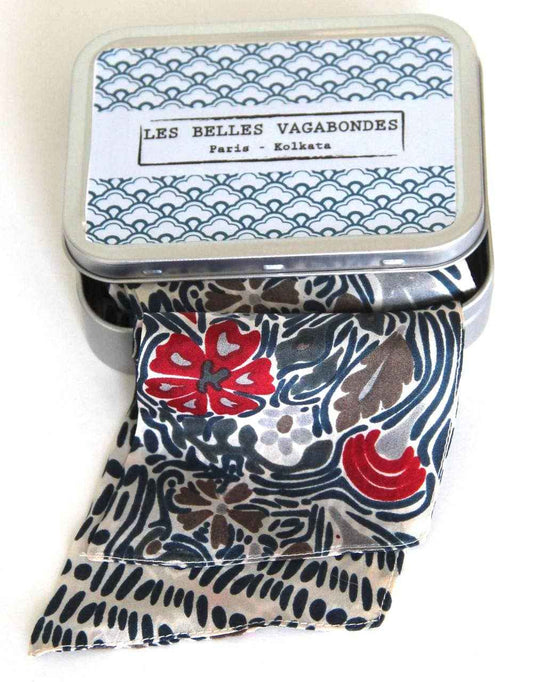 English Garden Blue Headband