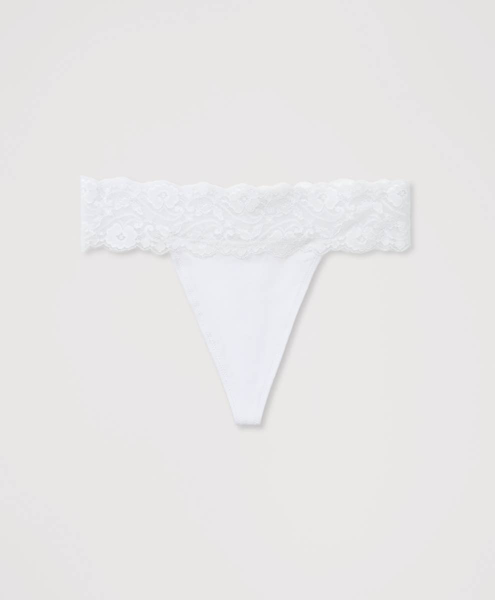 Women's Lace Waist Thong | Pact