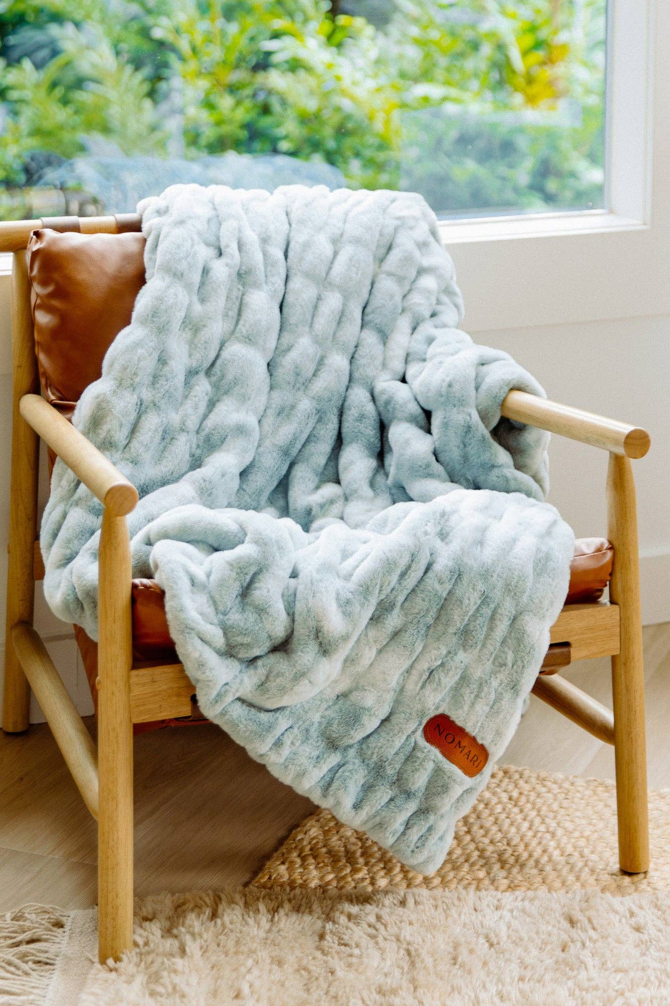Cascade Throw Blanket – Luxury Faux Fur by Little Giraffe | Madeline + Oliver