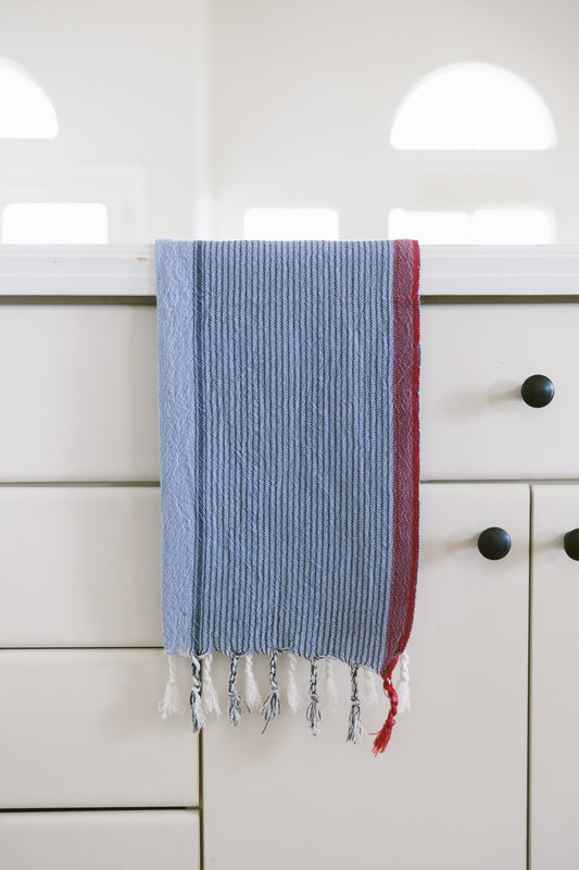Denim Wash Tribeca Hand Towel | Home & Loft