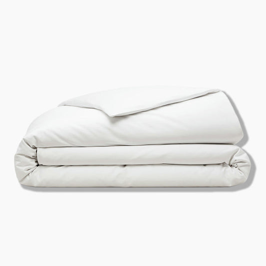 Organic cotton white duvet cover