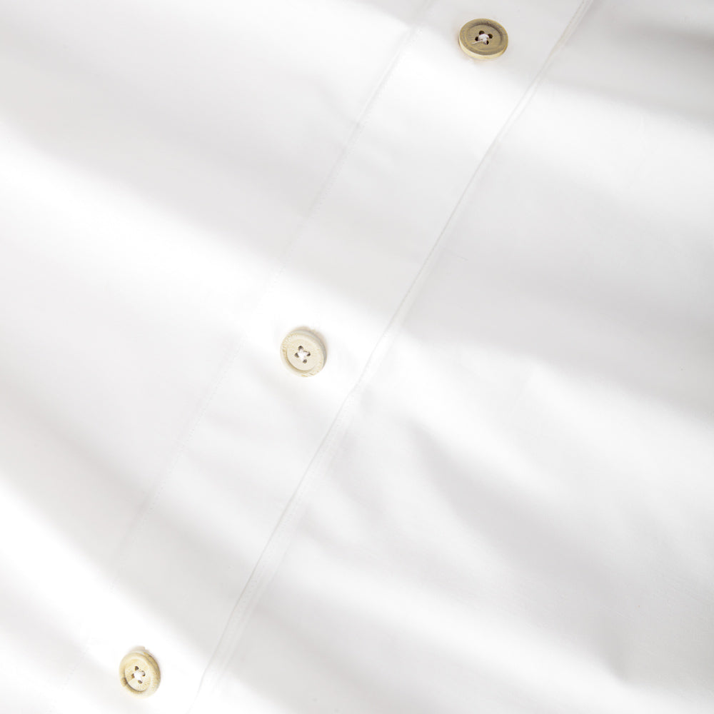 Organic cotton white duvet cover & fitted sheet set