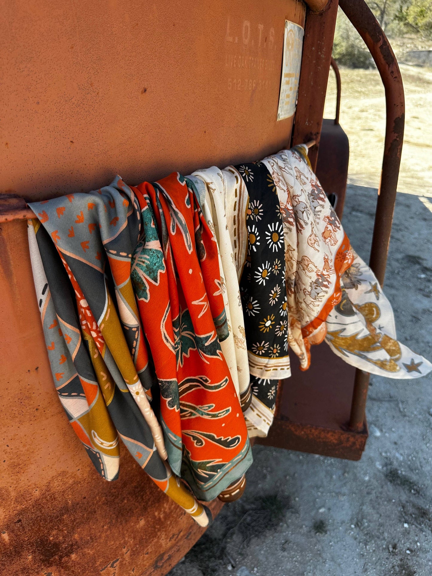 Saddle Club Silk Western Wild Rag Scarf | Eco-Friendly Cowgirl Accessory | Tirzah