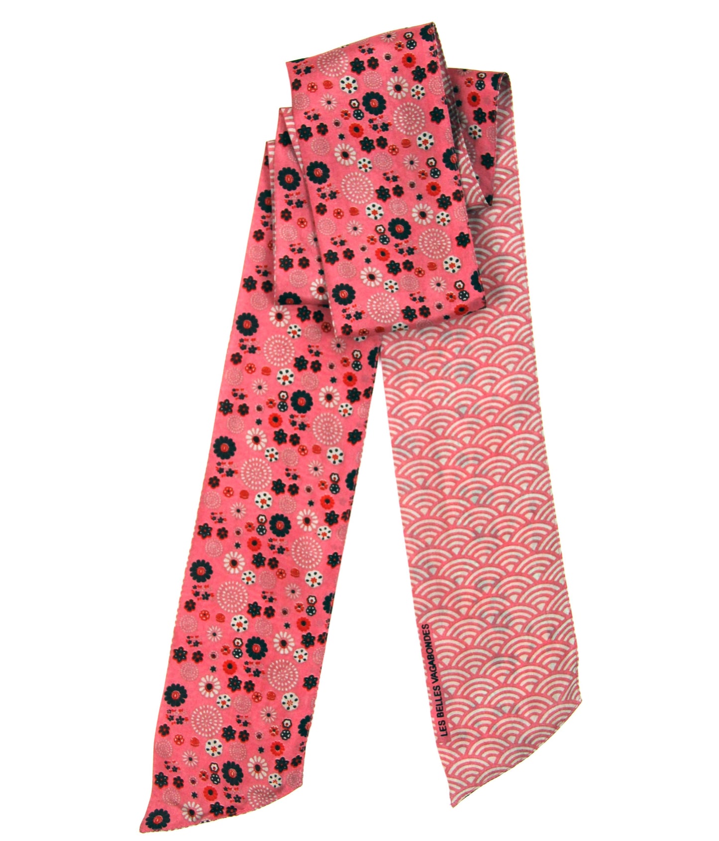Akiko Rose Silk Headband | Les Belles Vagabondes