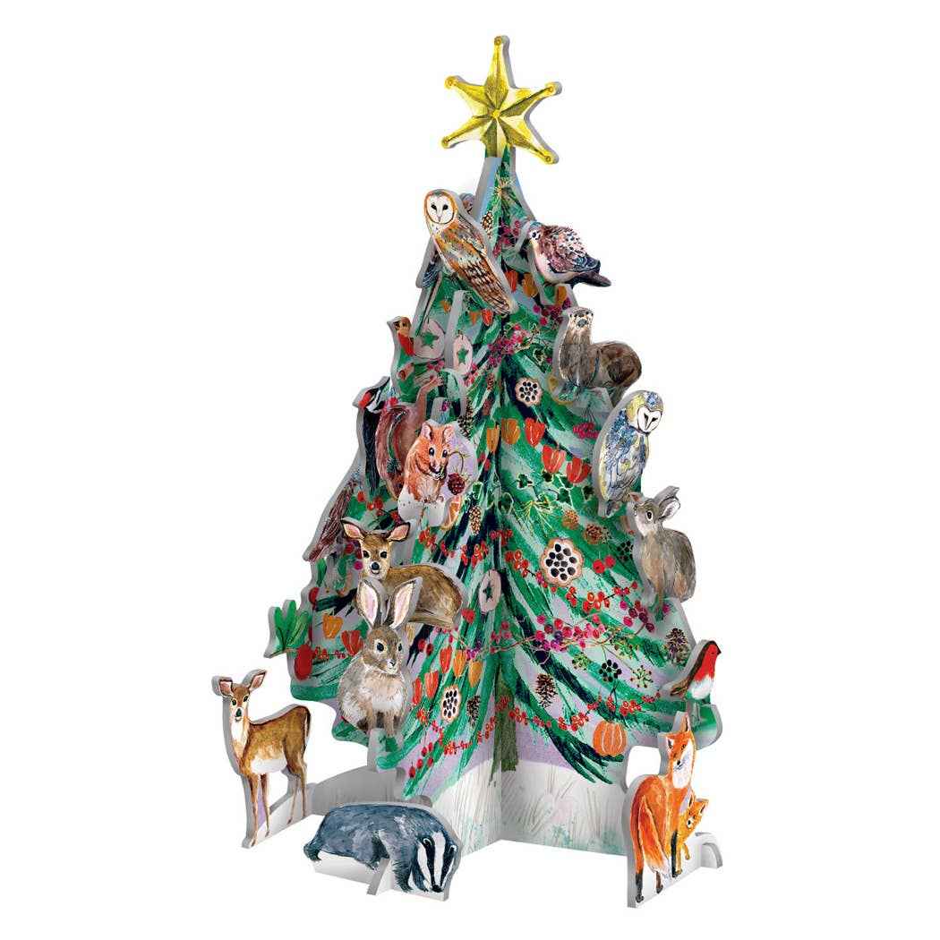Winter's song tree 3d pop & slot advent calendar - popas 501