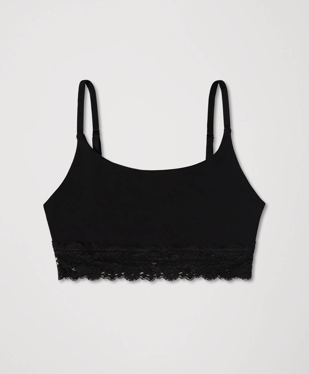Women's Lace Modern Scoop Bralette | Pact