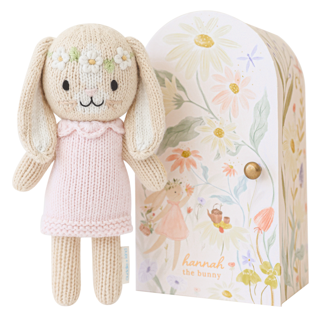 Hannah the Bunny | 6 in. | Cuddle + Kind
