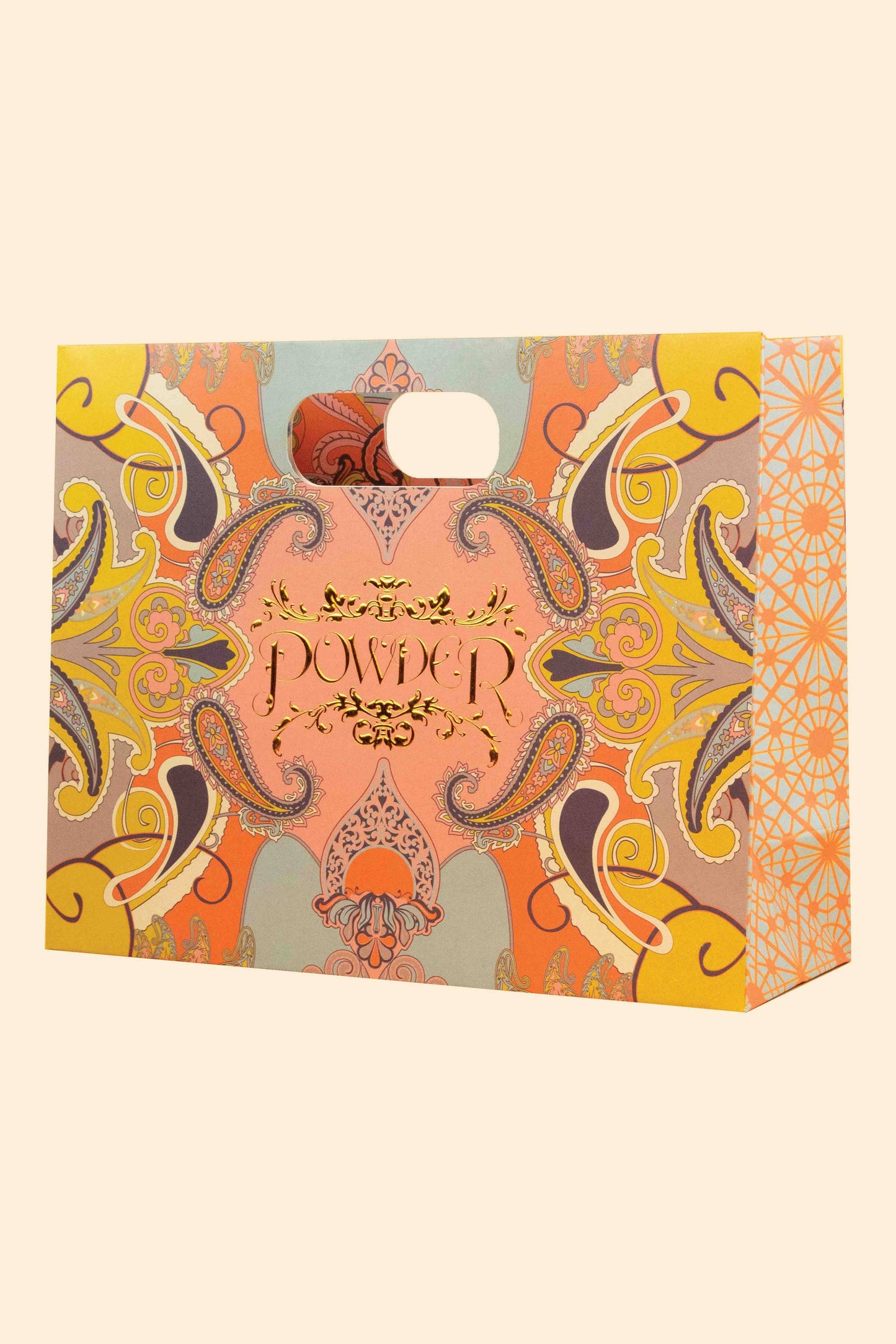 Climbing Leopard Tangerine Scarf | Powder Design