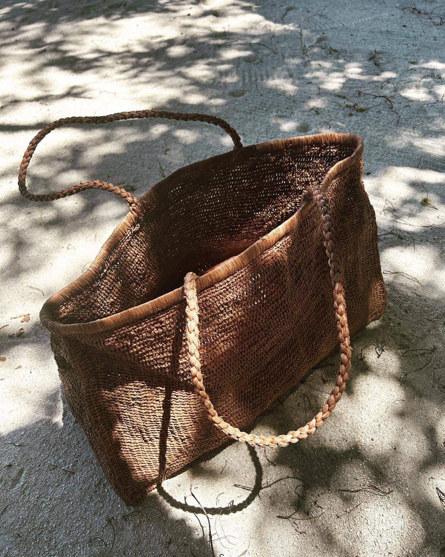 Clipa XXL Raffia Beach Tote Bag | Zanatany