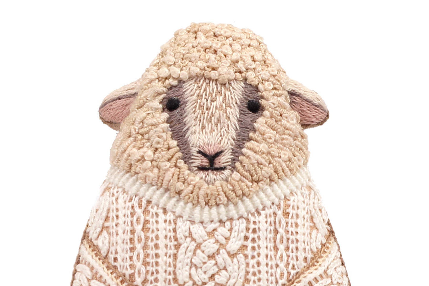 Sheep Embroidery Kit | Kiriki Press