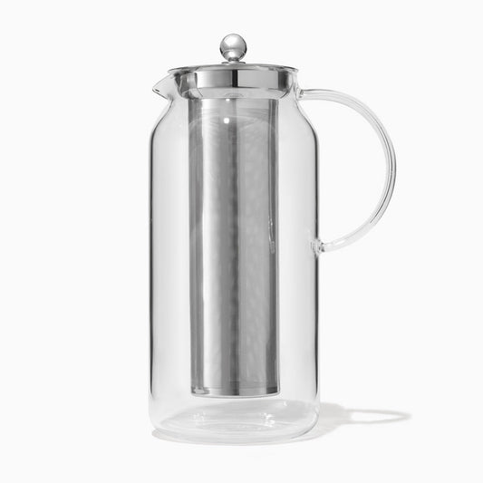 Glass infusion pitcher