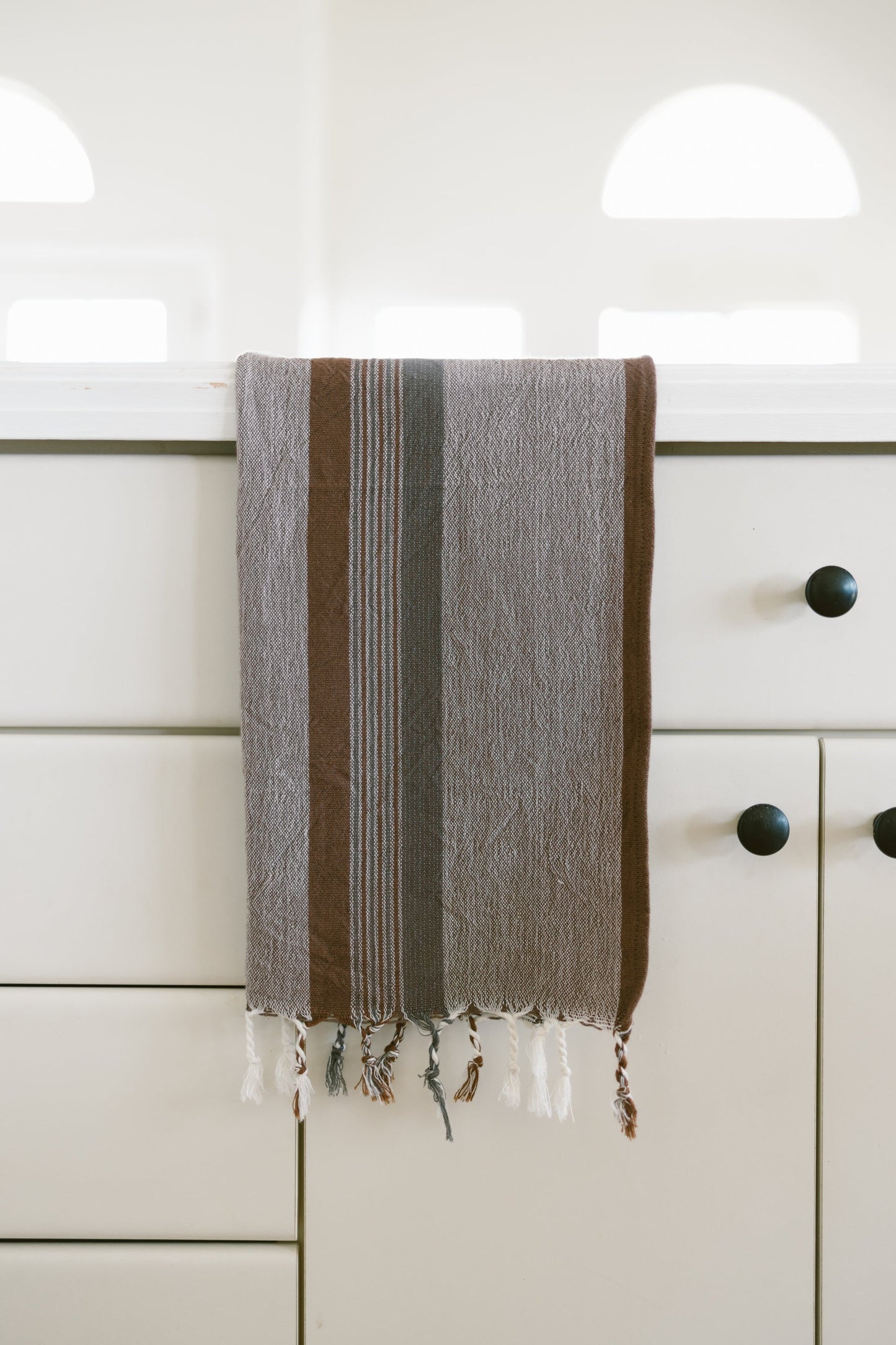 Brown Grey Nomad Hand Towel | Home & Loft