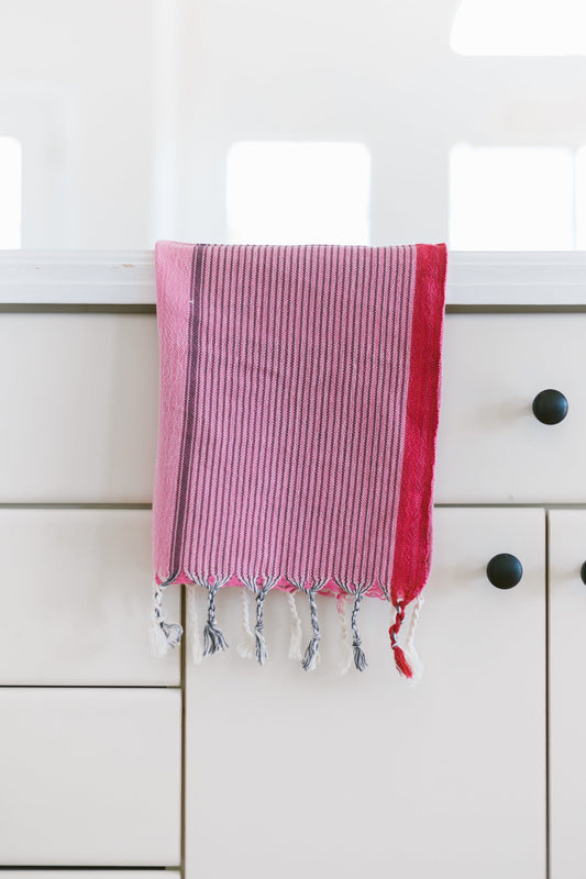 Gypsy Pink Tribeca Hand Towel | Home & Loft