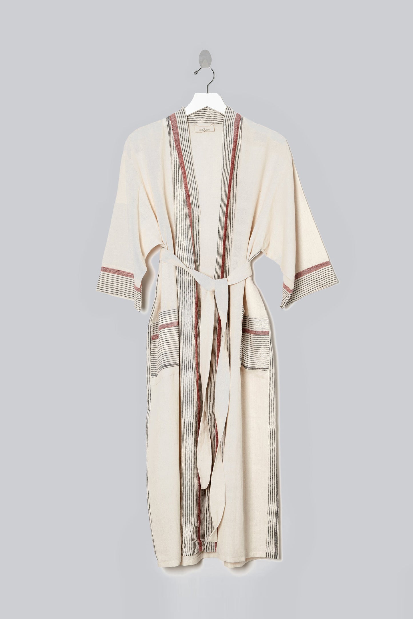 Ivory Cherry Tribeca Long Bathrobe | Home & Loft