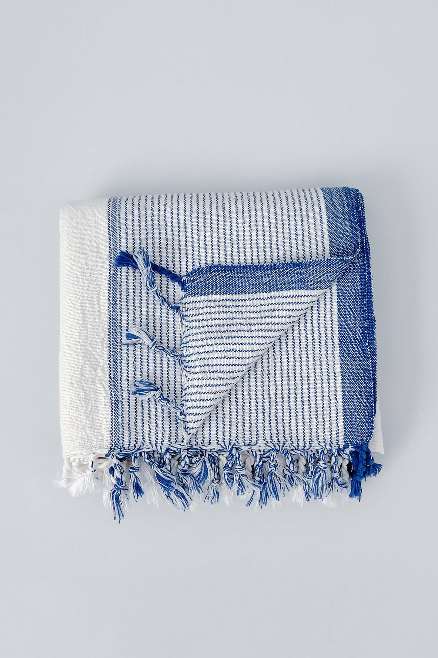 Ivory Blue Tribeca Towel | Home & Loft