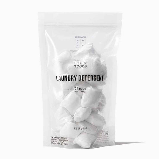 Laundry detergent pods